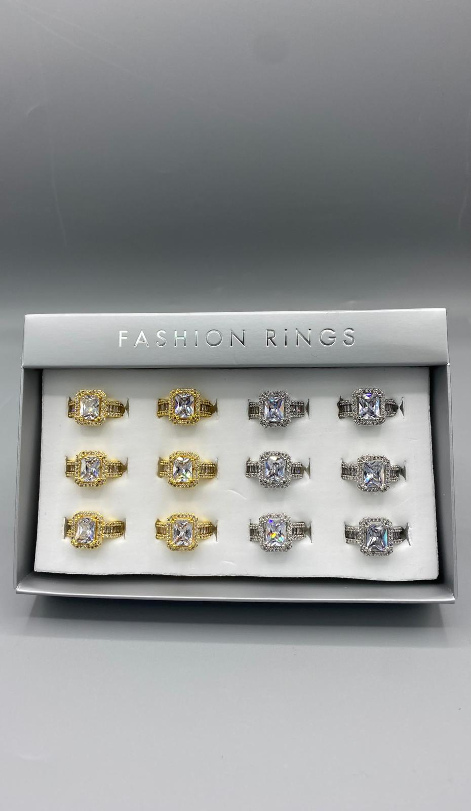 Zirkon Yüzük Ayarlı 18