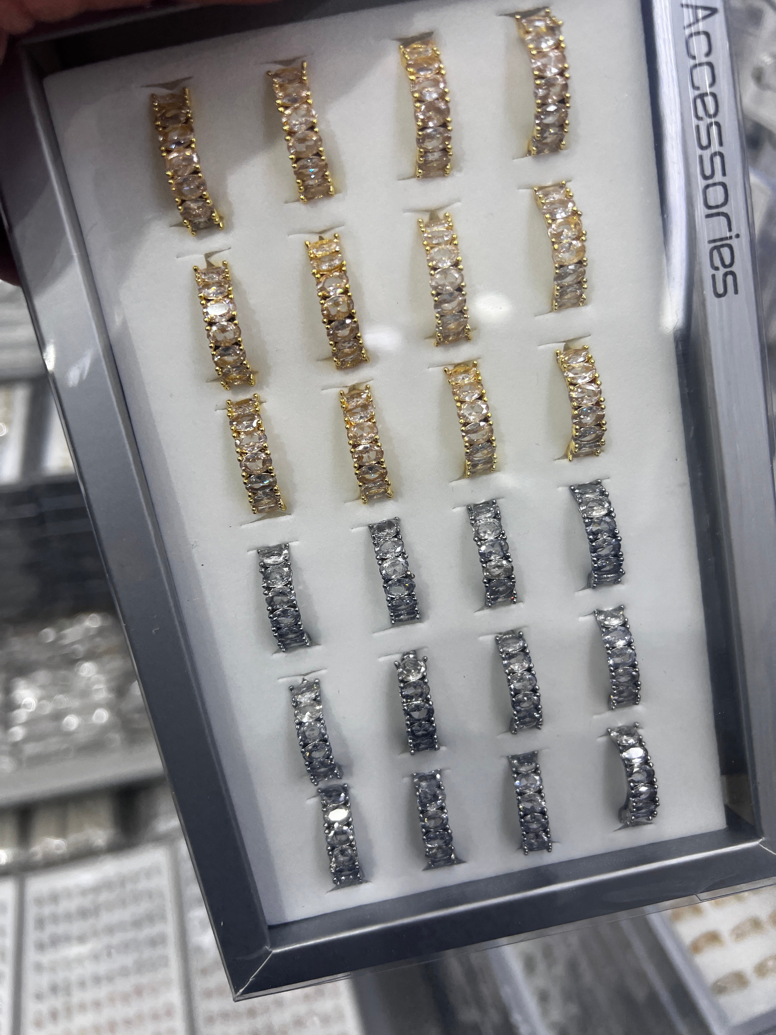 Zirkon Pirinç Yüzük Ayarlı 20