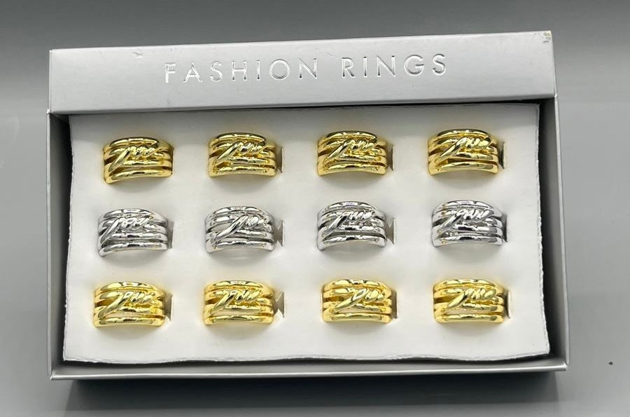 Metal Ayarlı Yüzük 12