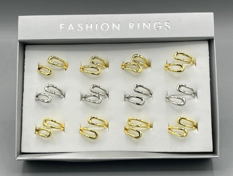 Metal Ayarlı Yüzük 34