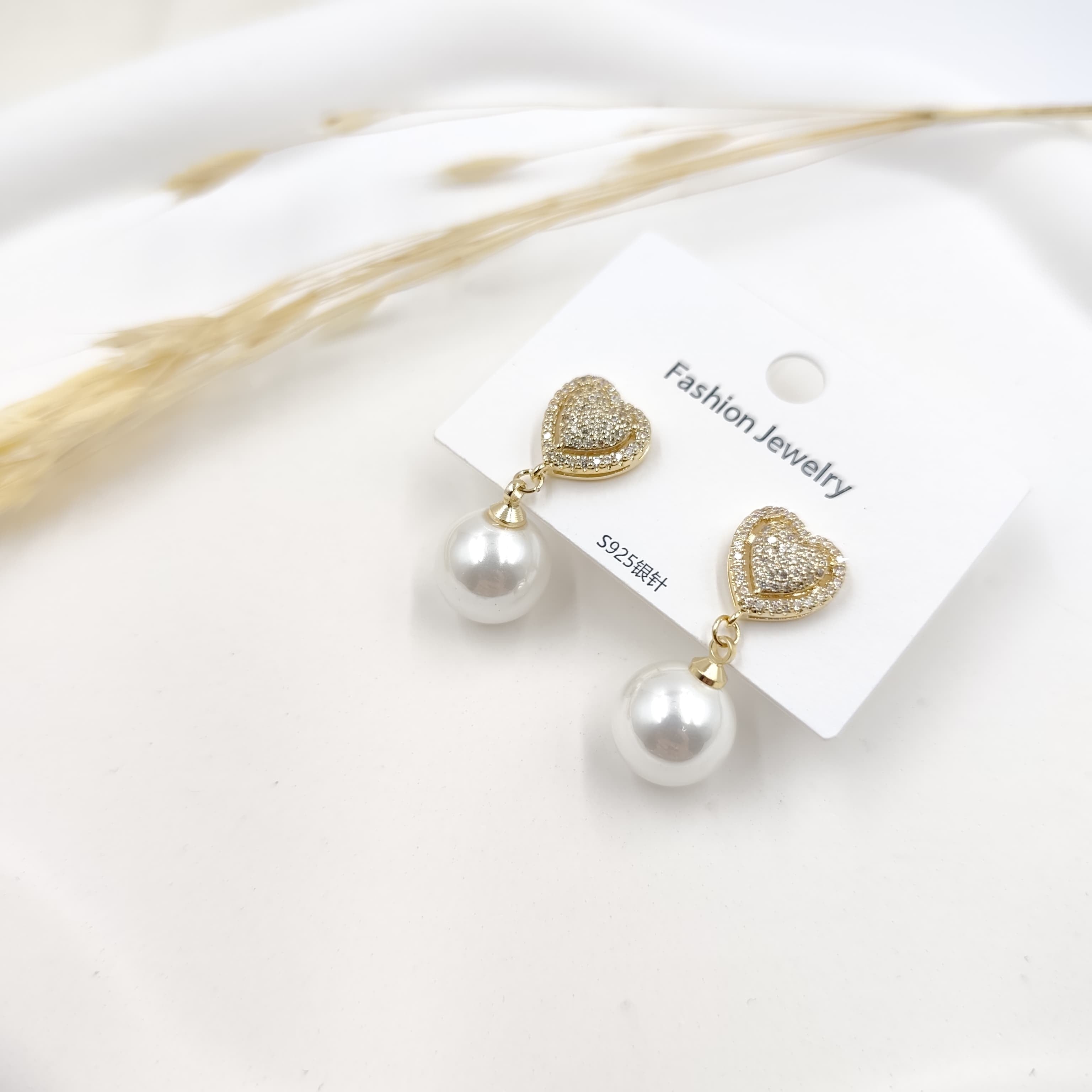 Zirkon Küpe Gold 32